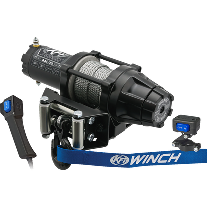 ASSAULT WINCH - 3500 LB - METAL CABLE