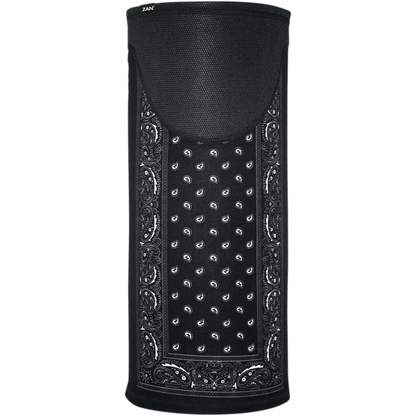 TUBE  WINDPROOF BLACK PAISLEY