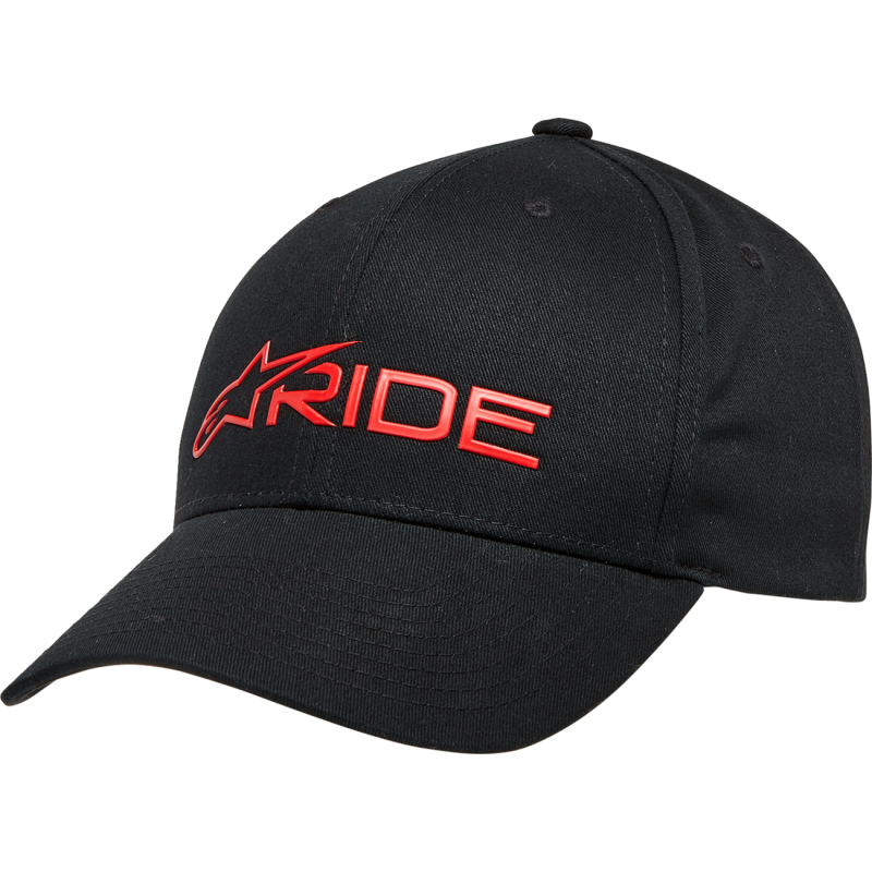 HAT RIDE3 BLACK/RED