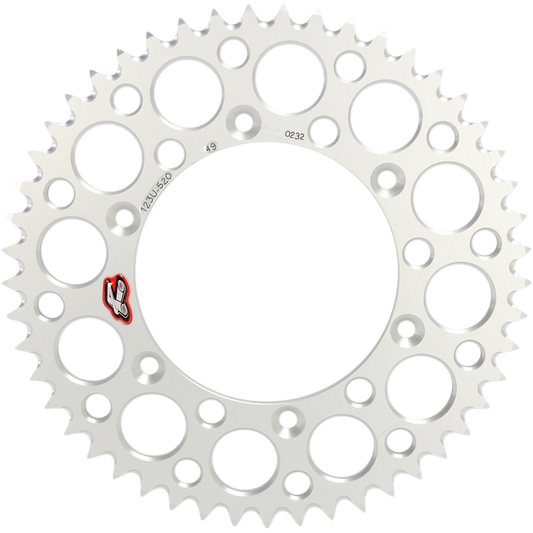 RENTHAL SPROCKET 123U-520-49 SILVER