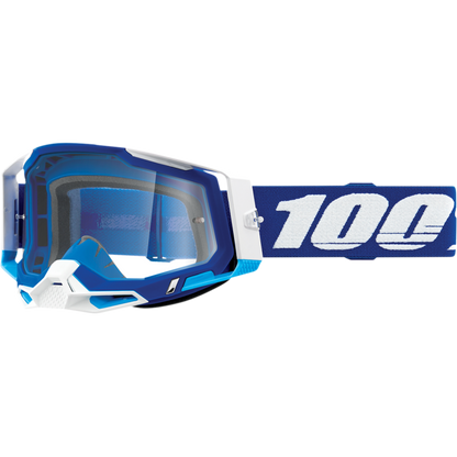 RACECRAFT 2 GOGGLE BLUE - CLEAR LENS