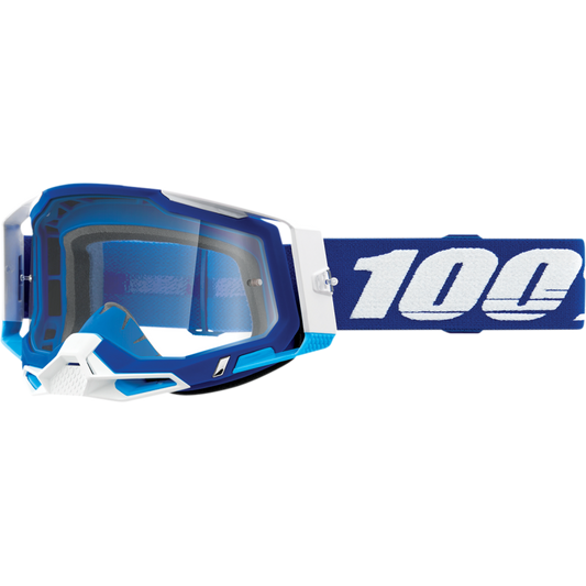 RACECRAFT 2 GOGGLE BLUE - CLEAR LENS