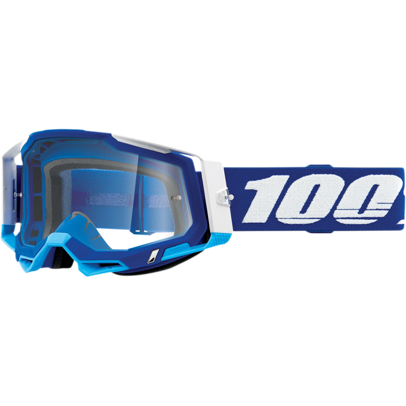 RACECRAFT 2 GOGGLE BLUE - CLEAR LENS