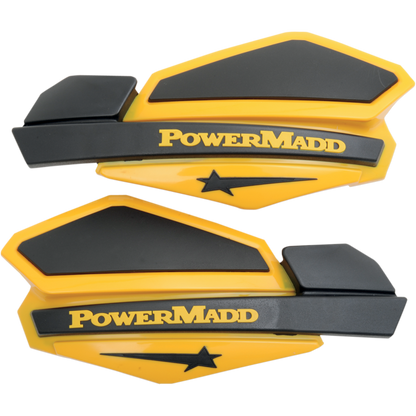 HANDGUARDS SKI-DOO YELLOW/BLACK