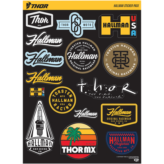 DECAL SHEET HALLMAN