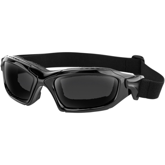 DIESEL GOGGLE 3 INTERCHANGEABLE LENS GLOSS BLACK ANTI-FOG