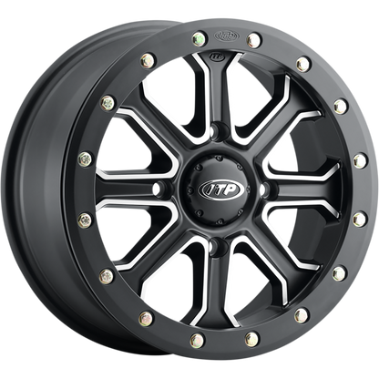 INERTIA BEADLOCK 14X7 4/137 5+2 (+30mm) MATTE BLK MACHINED