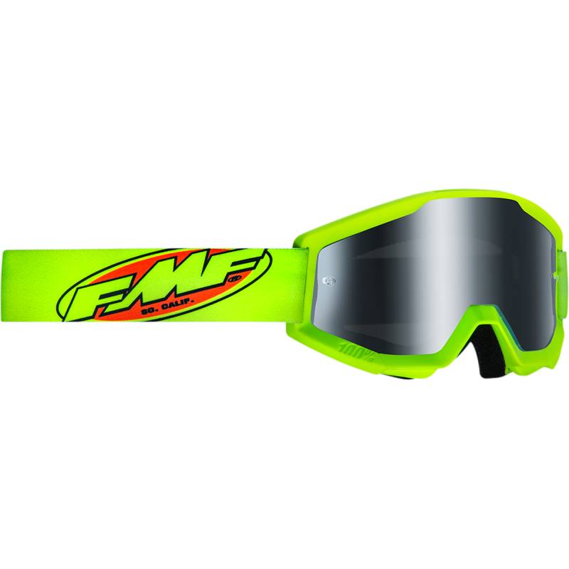 FMF POWERCORE SAND GOGGLE CORE YELLOW - SMOKE LENS