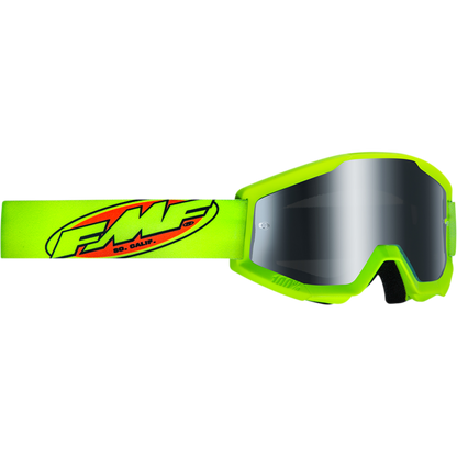 FMF POWERCORE SAND GOGGLE CORE YELLOW - SMOKE LENS