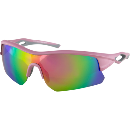 DASH SUNGLASS MATTE PINK SMOKED PINK REVO MIRROR LENS