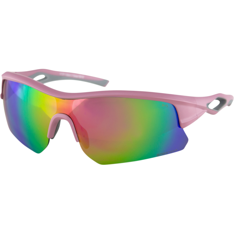 DASH SUNGLASS MATTE PINK SMOKED PINK REVO MIRROR LENS