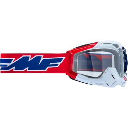 FMF POWERBOMB GOGGLE US OF A - CLEAR LENS