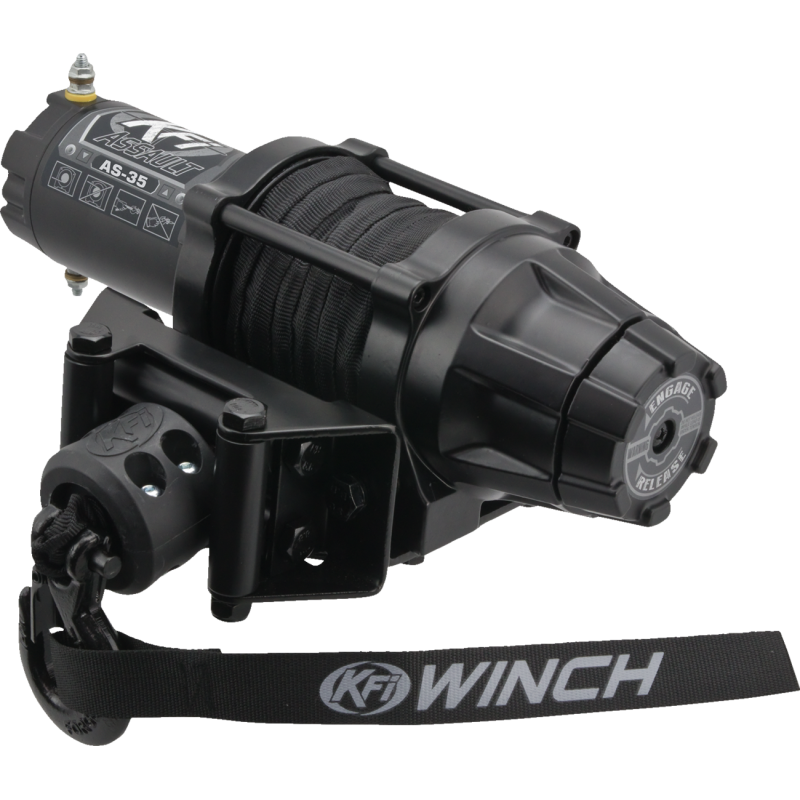 ASSAULT WINCH - 3500 LB - SYNTHETIC CABLE