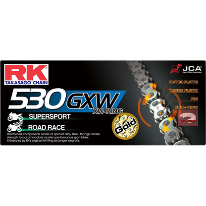 GB530GXWx120 GOLD PREMIUM XW-RING CHAIN3