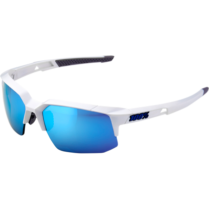 SPEEDCOUPE MATTE WHITE W/ HIPER ICEBERG BLUE MIRROR LENS