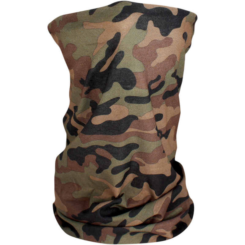 MOTLEY TUBE FLEECE WOODLAND CAMO HIGHVIS