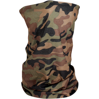 MOTLEY TUBE FLEECE WOODLAND CAMO HIGHVIS