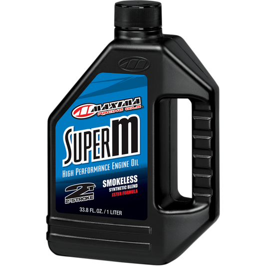 SUPER-M RACING 2-CYCLE OIL- 1 LITER