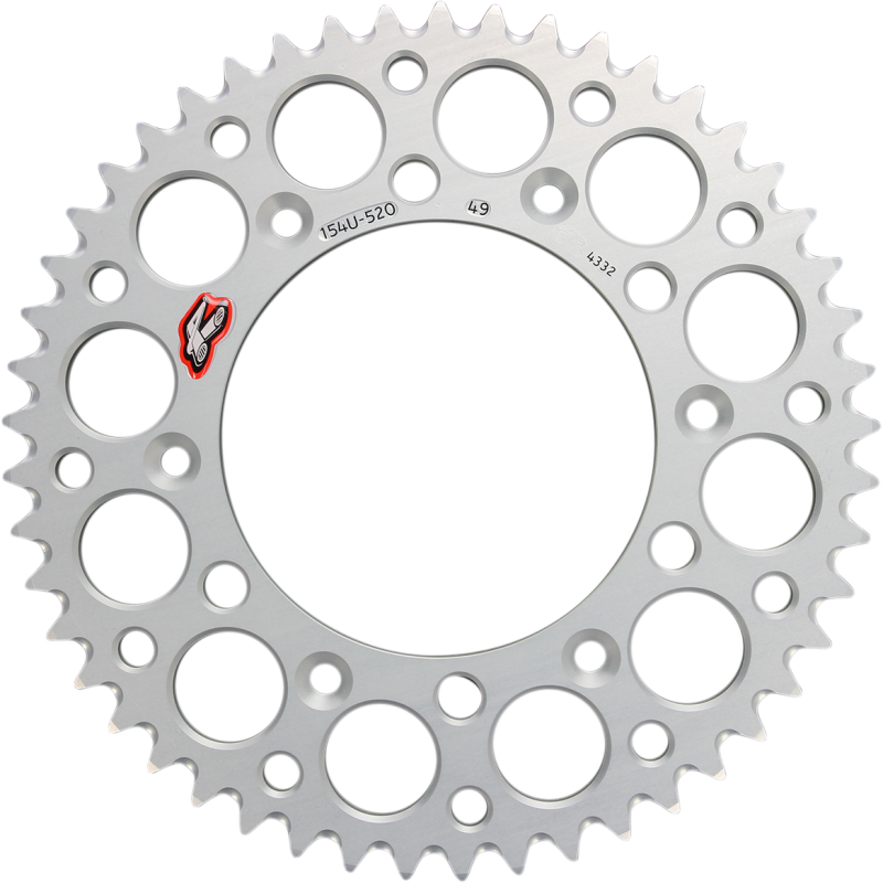 RENTHAL SPROCKET 154U-520-49 SILVER