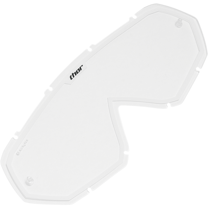 LENS TEAROFF THOR YOUTH CLEAR/WHITE