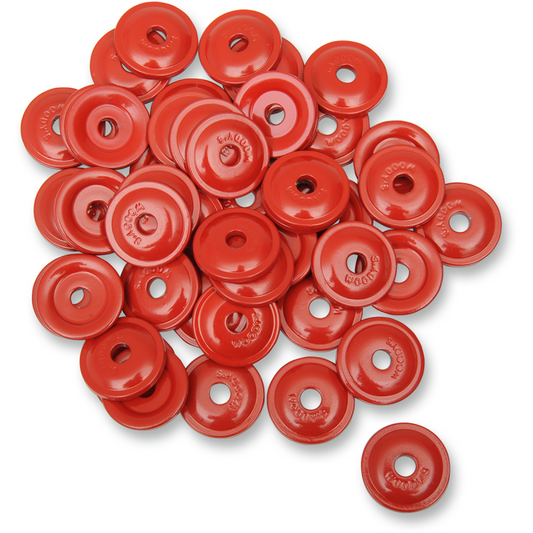 ROUND DIGGER ALUM SUPPORT PLATE RED 48PC