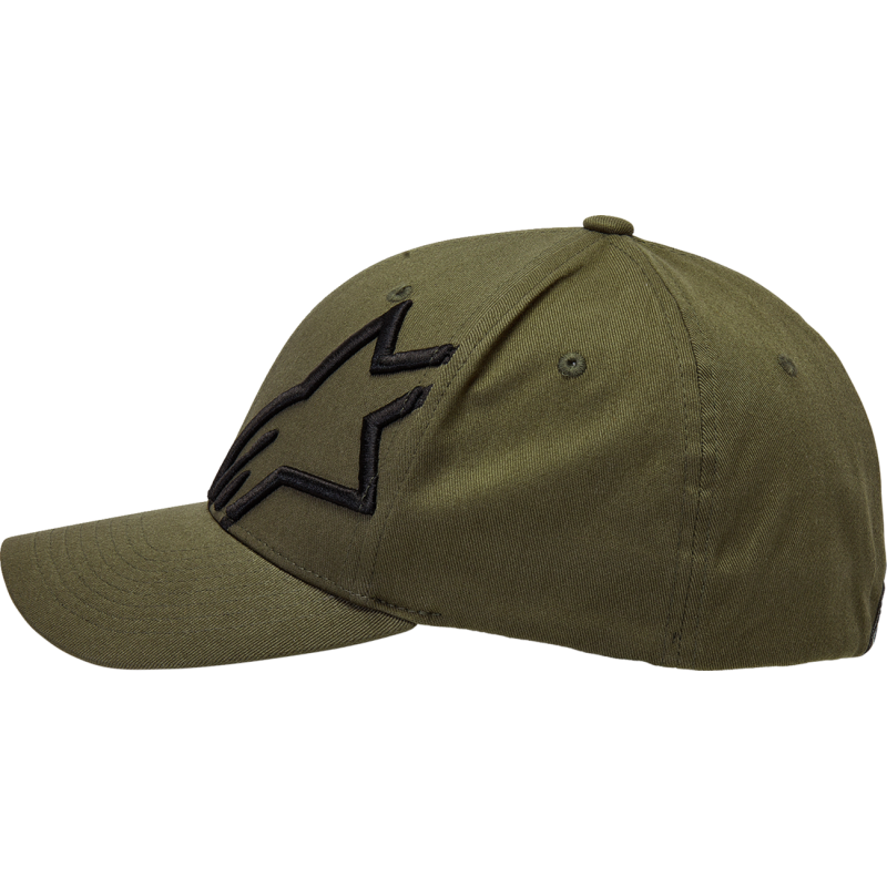 HAT CORP SHIFT MIL/BK S/M