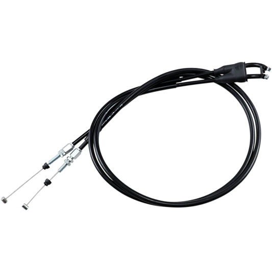 THROTTLE CABLE BLACK VINYL SET