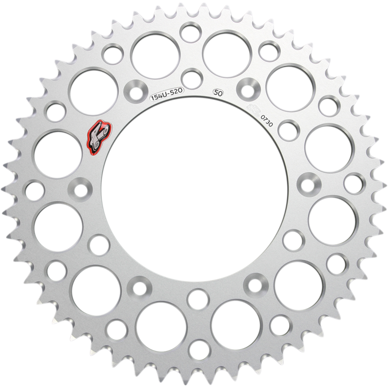 RENTHAL SPROCKET 154U-520-50 SILVER