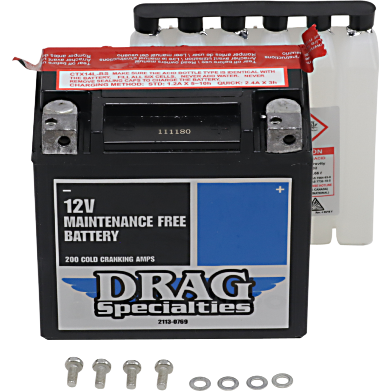 BATTERY YTX14LBSFT DRAG