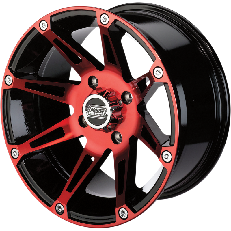 TYPE 387X 12X8 4/110 4+4 MACHINED W/BLACK-RED