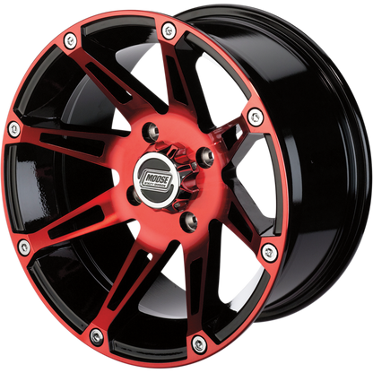 TYPE 387X 14X7 4/156 4+3 MACHINED W/BLACK-RED