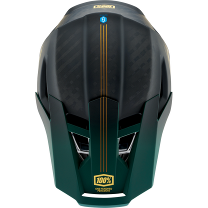 AIRCRAFT 2 HELMET CARBON GOLD/FOREST - S