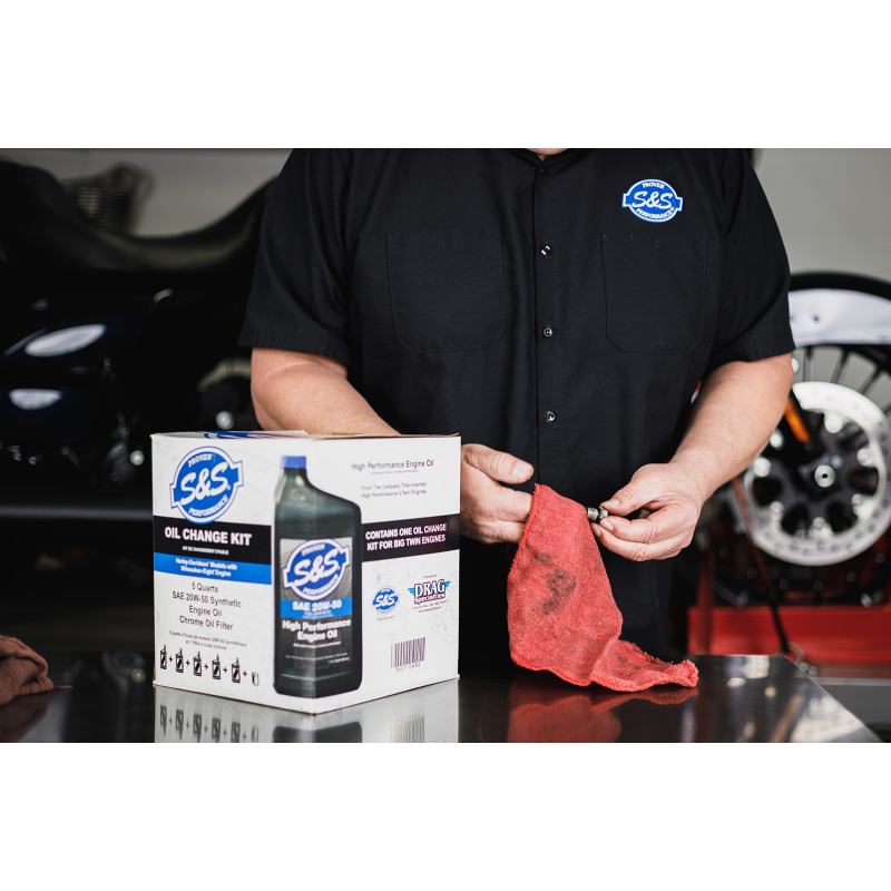 S&S OIL CHANGE KIT M8