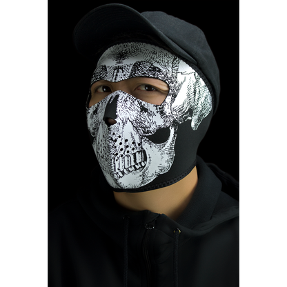 SKULL NEOPRENE FACE MASK